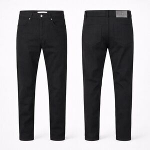 Father Sons Men's Black Slim Leg Pants